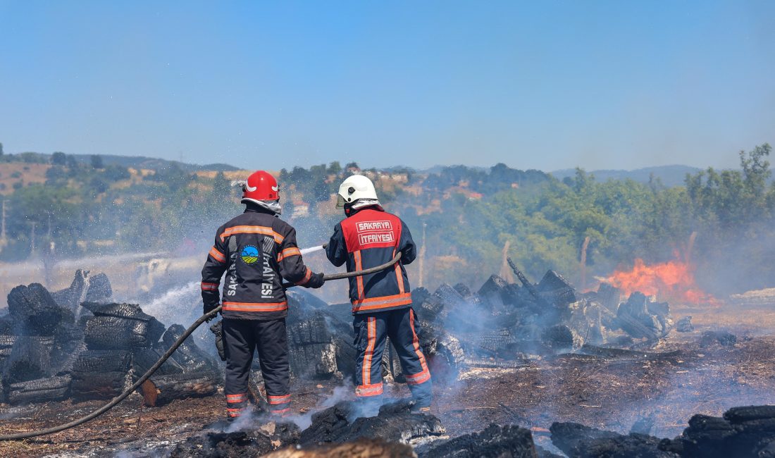 Sakarya Büyükşehir Belediyesi, Söğütlü’de bulunan Orman İşletme Müdürlüğü’nün deposunda çıkan