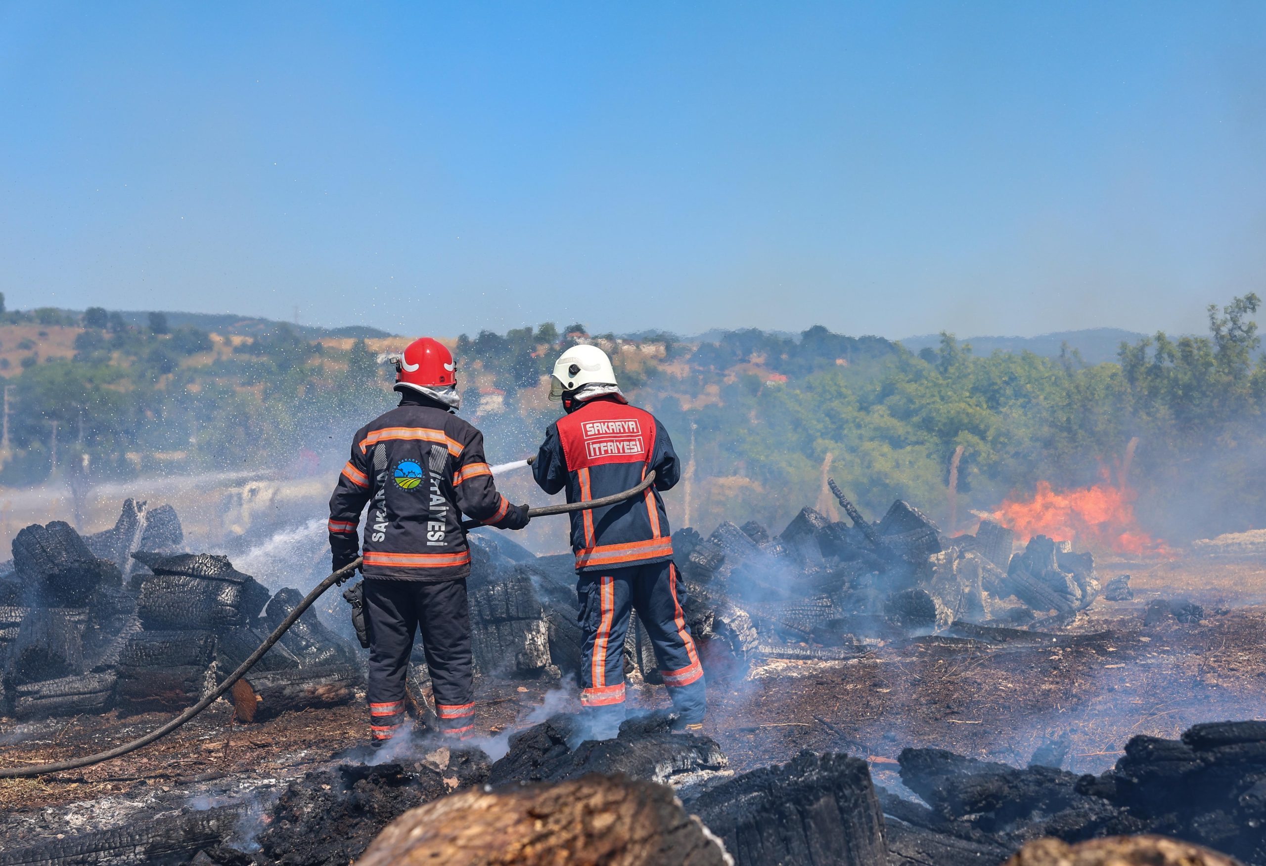 Sakarya Büyükşehir Belediyesi, Söğütlü’de bulunan Orman İşletme Müdürlüğü’nün deposunda çıkan