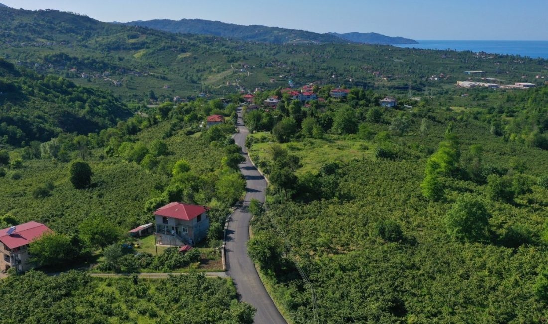 Ordu Büyükşehir Belediyesi, Altınordu ilçesinde 3.2 km’lik Yaraşlı Mahallesi ve