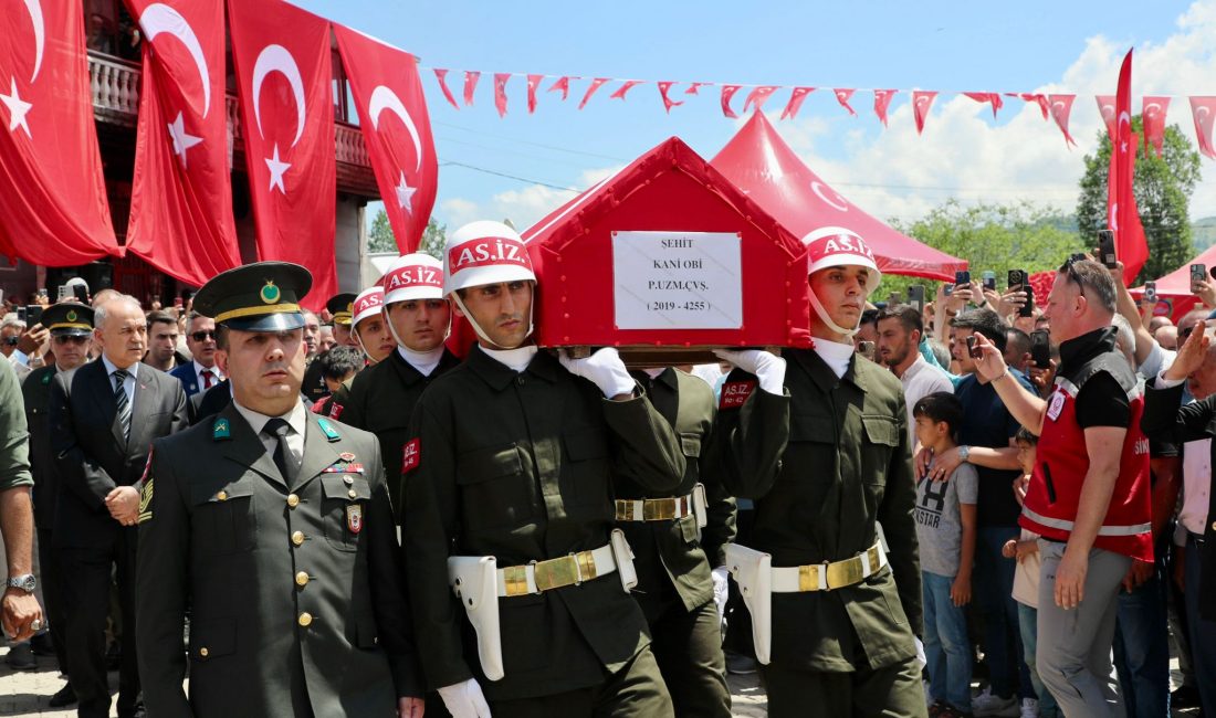 Pençe-Kilit Harekâti bölgesinde, bölücü terör örgütü mensuplari tarafindan kullanilan bir