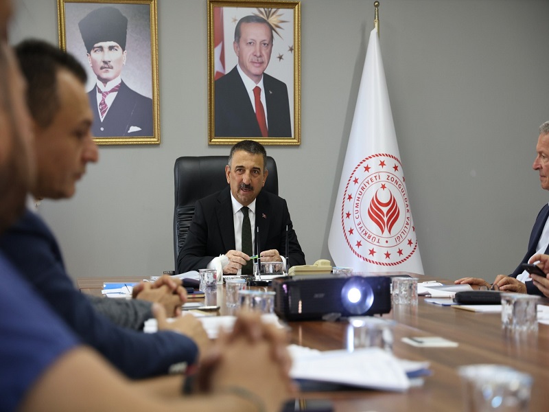 Zonguldak İli Sahipsiz Hayvanları Koruma Birliği’nin ilk encümen toplantısı, Vali