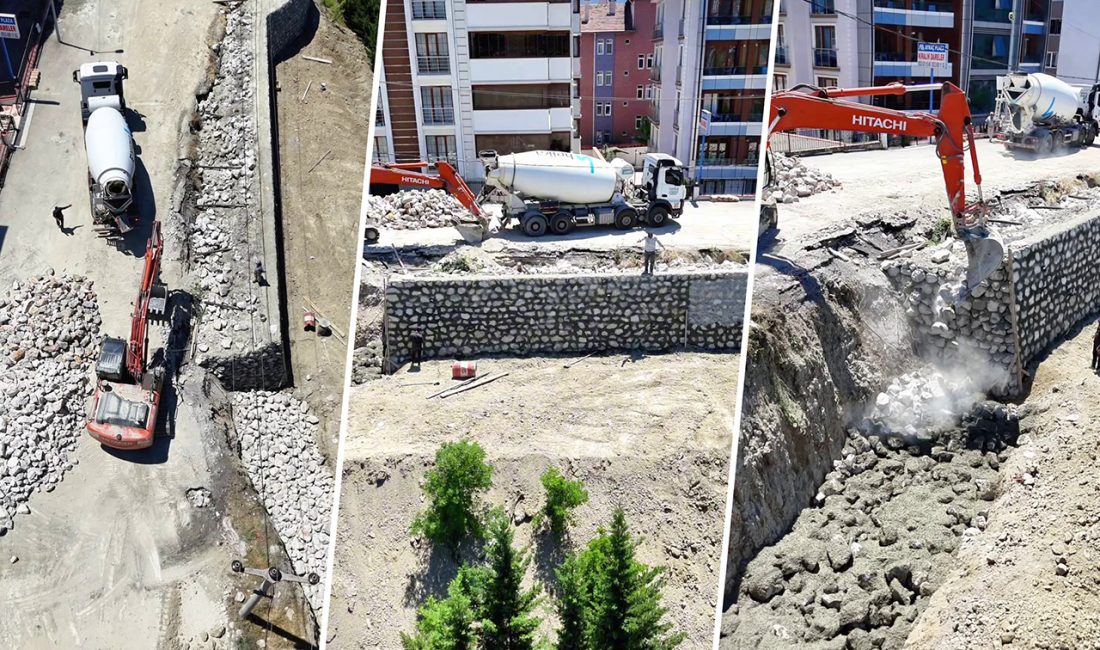 Karabük Belediyesi, 100. Yıl Mahallesi 1009. Cadde üzerinde vatandaşların güvenliğini
