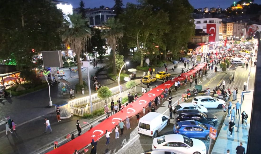 15 Temmuz Demokrasi ve Milli Birlik Günü dolayısıyla Rize’de düzenlenen