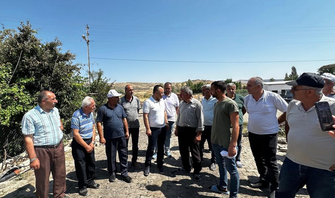 Amasya Belediye Başkanı Av. Turgay Sevindi, Gözlek Köyü’nde meydana gelen