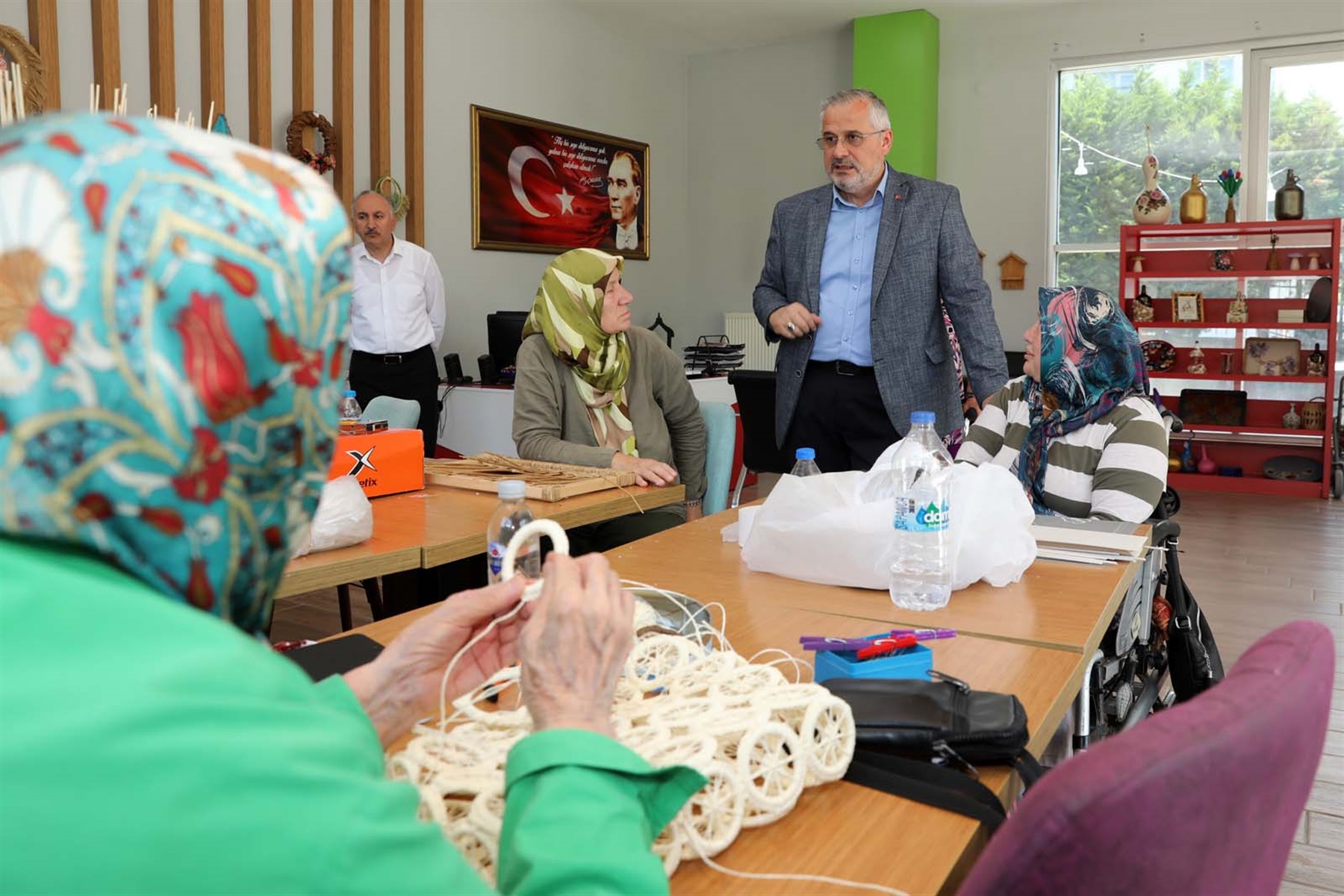 Bafra Belediye Başkanı Hamit Kılıç, engelli bireylerin sosyal hayata katılımını