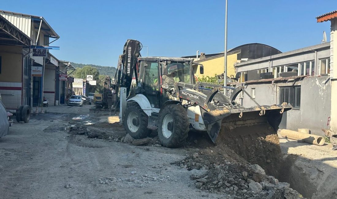 Bartın Belediyesi, kent genelinde altyapıyı güçlendirmeye yönelik çalışmalarını aralıksız sürdürüyor.