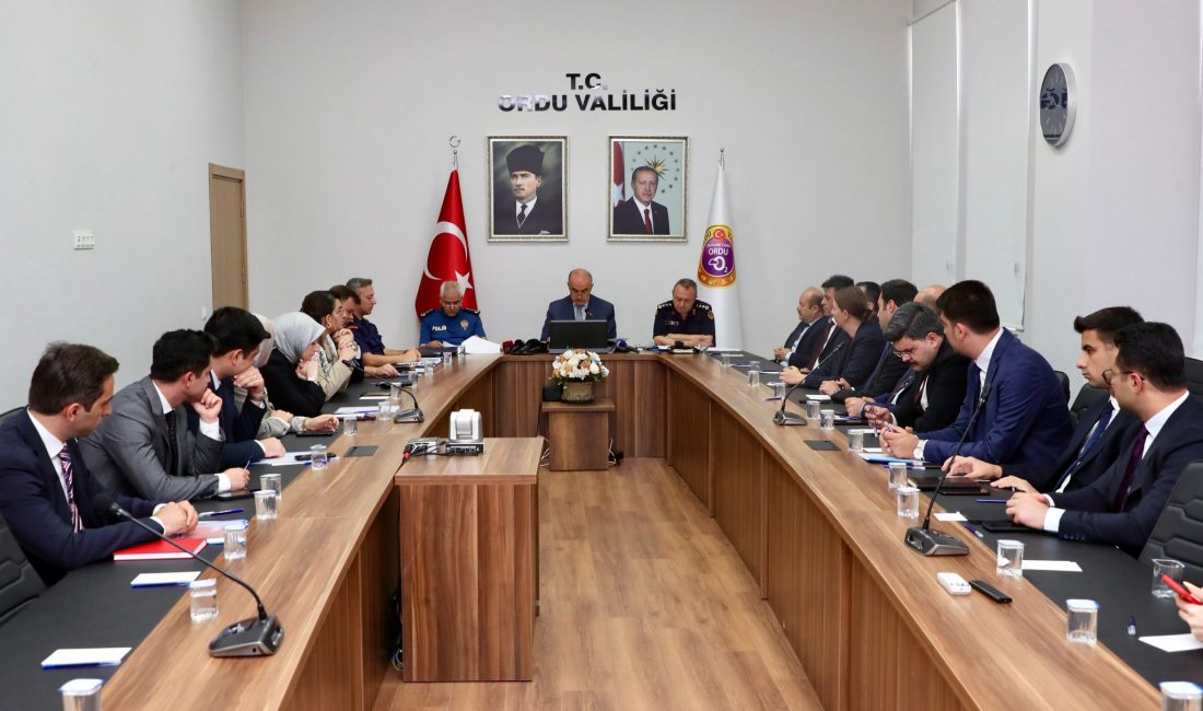 Vali Muammer Erol, ilimiz genelinde 2025 yılının ilk 6 ayında
