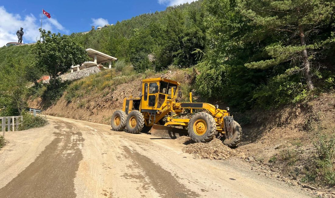 Artvin’de Temizlik, bakım ve onarım çalışmaları aralıksız sürüyor. Yol temizleme