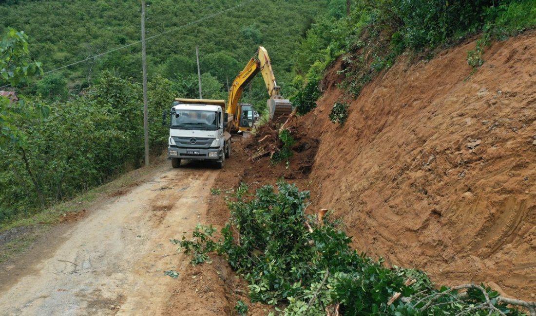 Trafik akışının güvenli sağlanabilmesi için ihtiyaç duyulan noktalarda yol genişletme