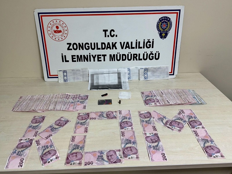 Zonguldak İl Emniyet Müdürlüğünce, fiziki ve teknik takipler sonucu “Tefecilik”suçunu