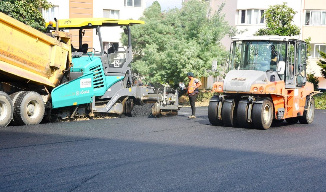 Giresun Belediyesi, kent genelinde ulaşım konforunu artırmak ve daha güvenli