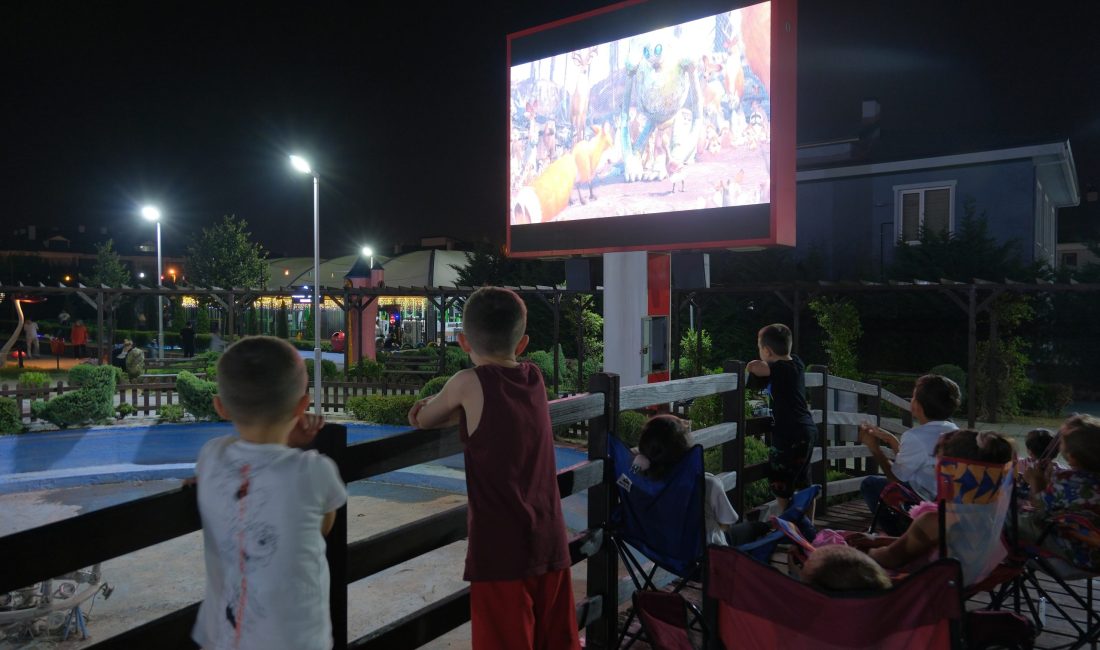 ‘Masal Park Sinema Günleri’ etkinliğinin ilk filmi, Bolu halkından büyük