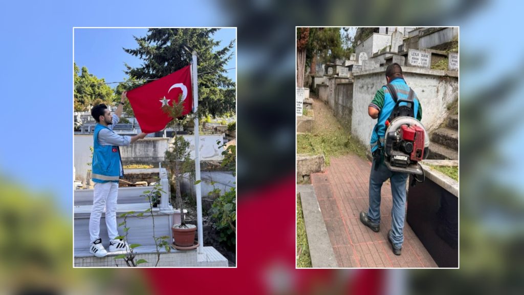 Giresun Belediyesi Mezarlıklar Müdürlüğü’nden Bakım Ve Onarım Mesaisi Giresun Belediyesi vatandaş memnuniyetini artırmak amacıyla rutin hizmetlerinin yanı sıra