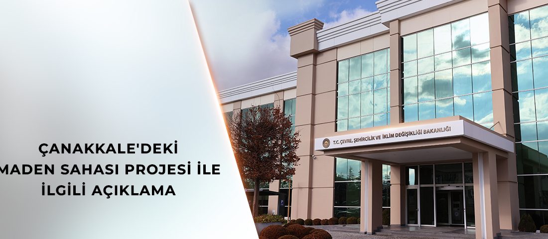 Bakanlık, ‘Çanakkale Yangını Ve Maden Sahası’ İddialarını Yalanladı Çevre, Şehircilik ve İklim Değişikliği Bakanlığı, Çanakkale’de çıkan orman yangını