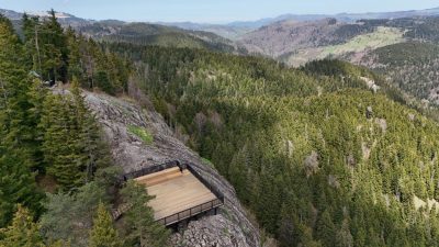 Ordu’nun turizm merkezi Çambaşı Yaylası’nda bulunan ve eşsiz bir manzaraya