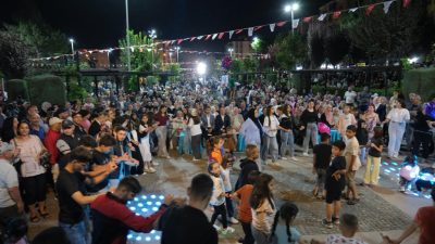 Çorum Belediyesi Kültür-Sanat etkinlikleri kapsamında yaz akşamlarını renklendirmek ve mahalle