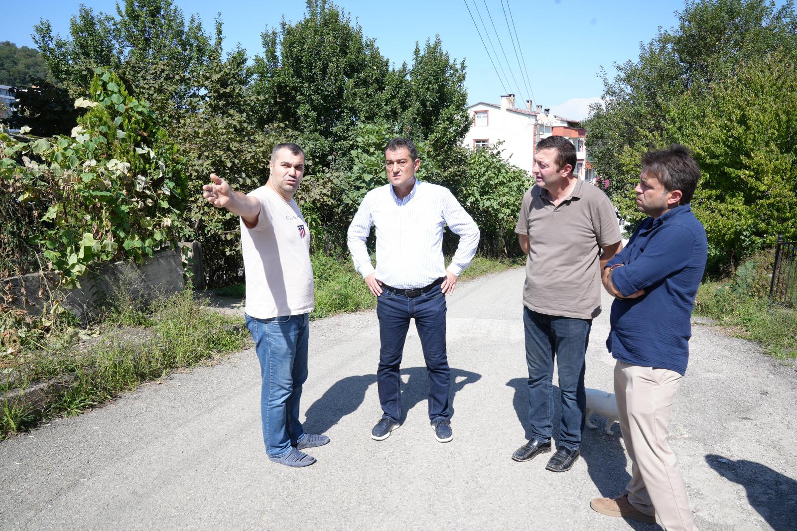 Giresun Belediye Başkanı Fuat Köse, şehrin büyük mahalleleri arasında yer