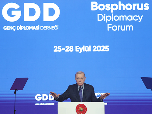 “Bizim tek amacımız, bölgede barışın, huzurun, istikrarın güçlü bir şekilde