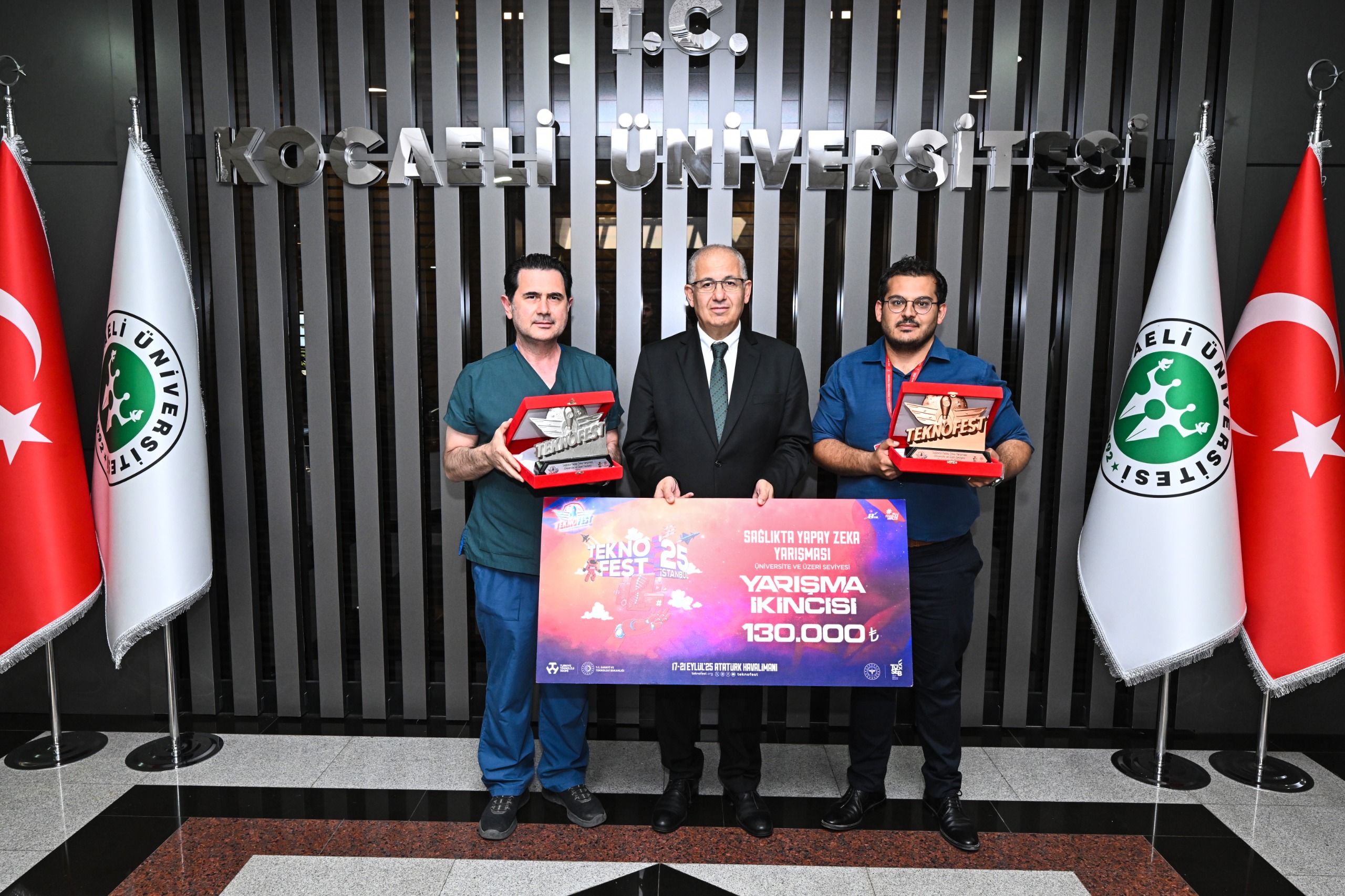 Türkiye’nin en prestijli teknoloji festivali TEKNOFEST 2025’te Kocaeli Üniversitesi büyük