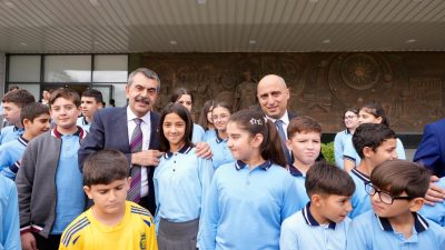 Millî Eğitim Bakanı Yusuf Tekin, Azerbaycan temasları kapsamında Bakü’deki programlarının