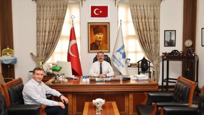 İlçede görevine yeni başlayan Merzifon SGK(Sosyal Güvenlik Kurumu) Müdürü Sn.Sadettin