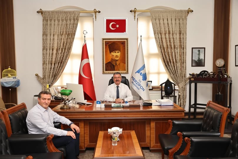 İlçede görevine yeni başlayan Merzifon SGK(Sosyal Güvenlik Kurumu) Müdürü Sn.Sadettin