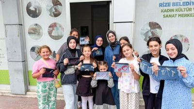 Rize Belediyesi’nin yaz tatilini verimli geçirmek isteyen çocuklar için 11