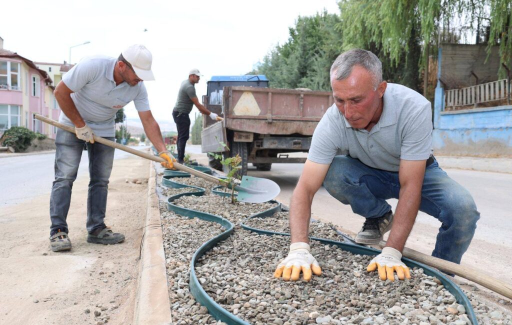 Zile Belediyesi Fen İşleri Müdürlüğü tarafından bir süredir devam eden