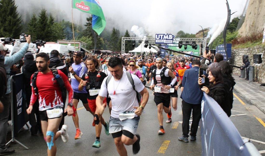 Rize’de ilk kez yapılan dünyanın en büyük ultra dağ maratonu