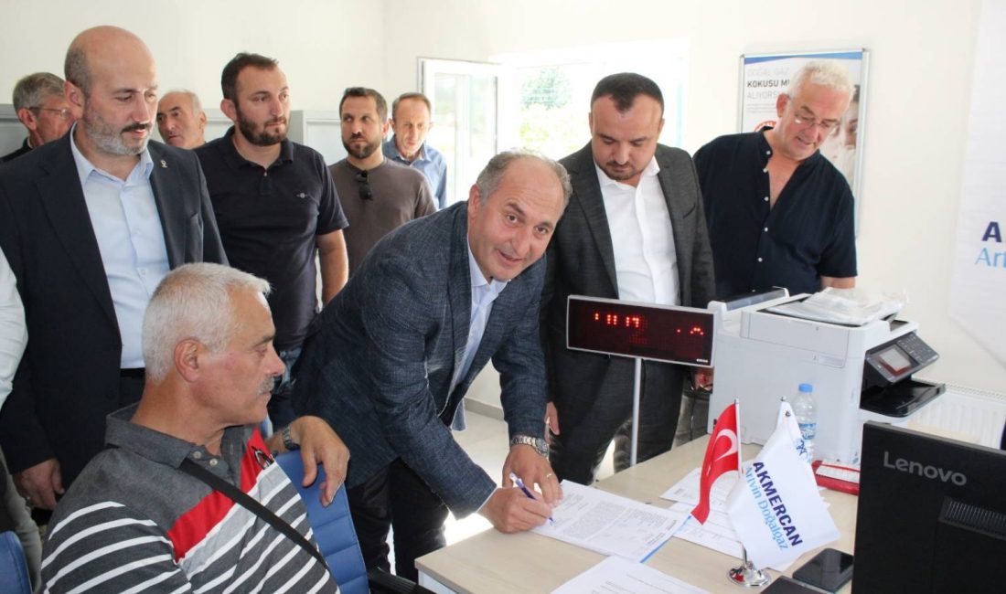 Arhavi’de uzun süredir merakla beklenen doğalgaz sürecinde yeni bir aşamaya