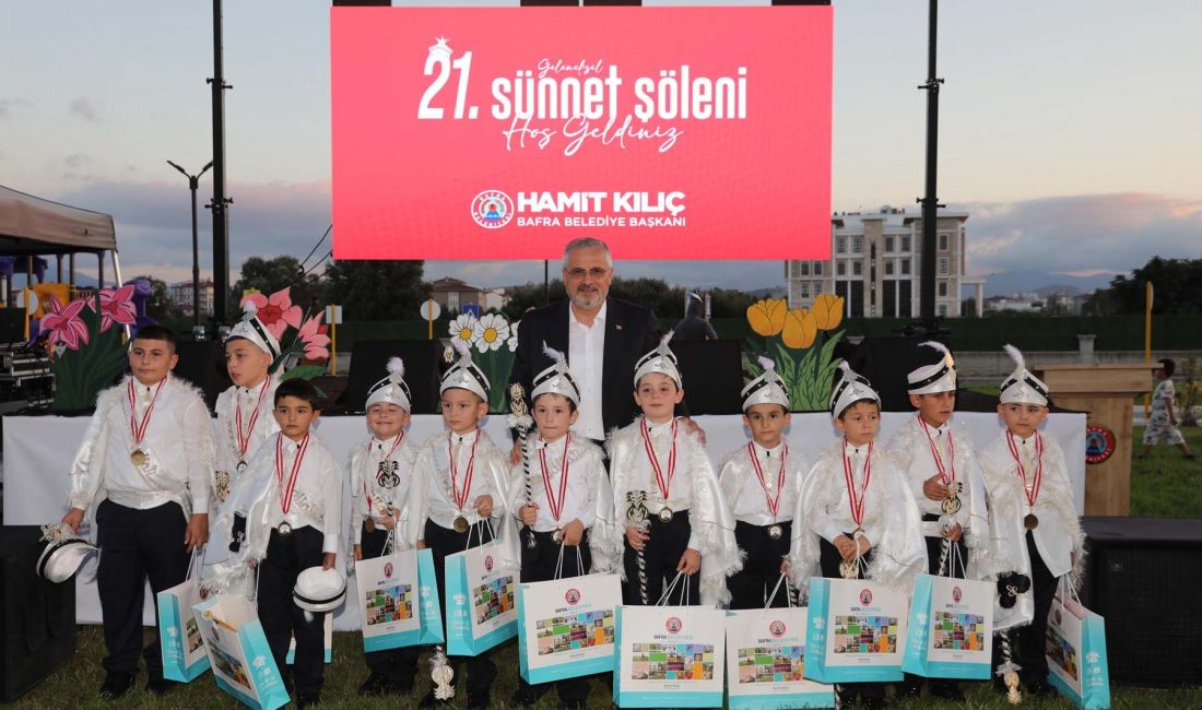 Bafra Belediyesi tarafından sosyal belediyecilik anlayışı doğrultusunda her yıl geleneksel