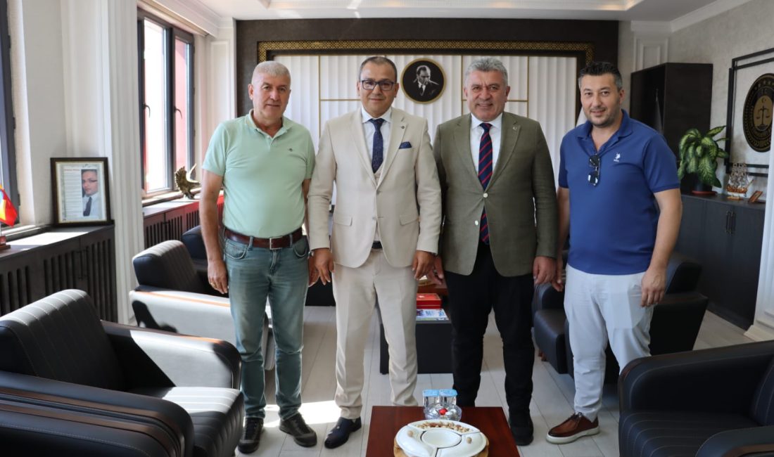 Bulancakspor kampı için Erzurum’a giden Başkan Sıbıç, Erzurum’da hem spor