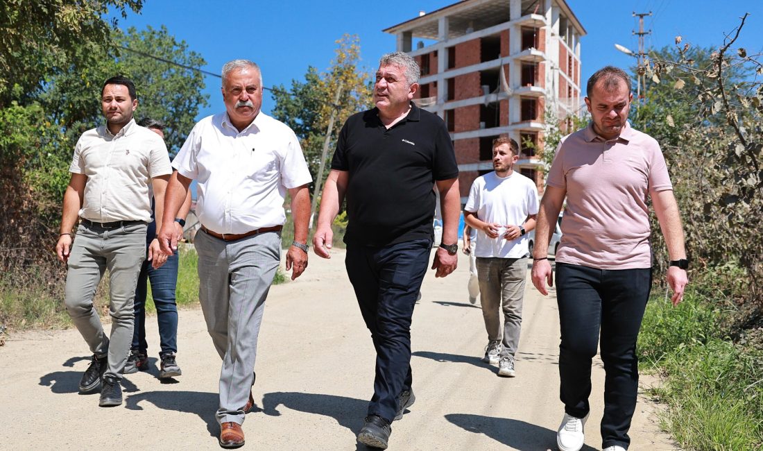 Bulancak Belediyesi tarafından Pazarsuyu Emecen Mahallesinde yeni açılacak İmar yolları