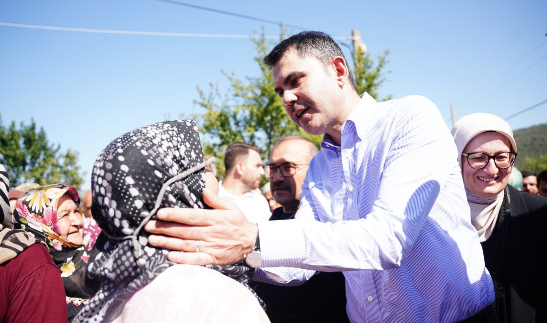 Çevre, Şehircilik ve İklim Değişikliği Bakanı Murat Kurum, 6,1’lik Sındırgı