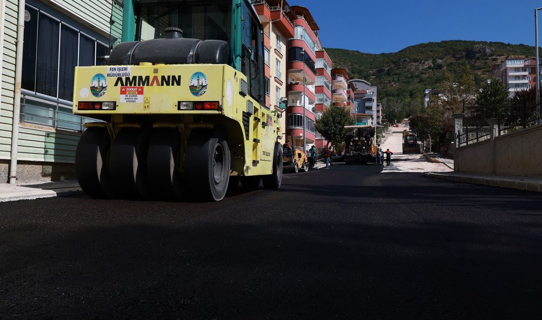 Tokat Belediyesi, mahallelerde başlattığı kapsamlı altyapı ve üstyapı yatırımlarını hız