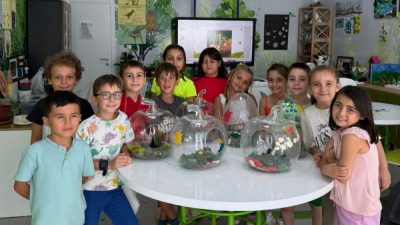 Samsun Büyükşehir Belediyesi tarafından çocukların bilim ve teknolojiyle iç içe