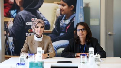 Aile ve Sosyal Hizmetler Bakanı Mahinur Özdemir Göktaş, Birleşmiş Milletler