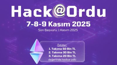 Hack@Ordu, Global Girişimcilik Haftası (GEW 2025) 2025 yılı kapsamında düzenleniyor!