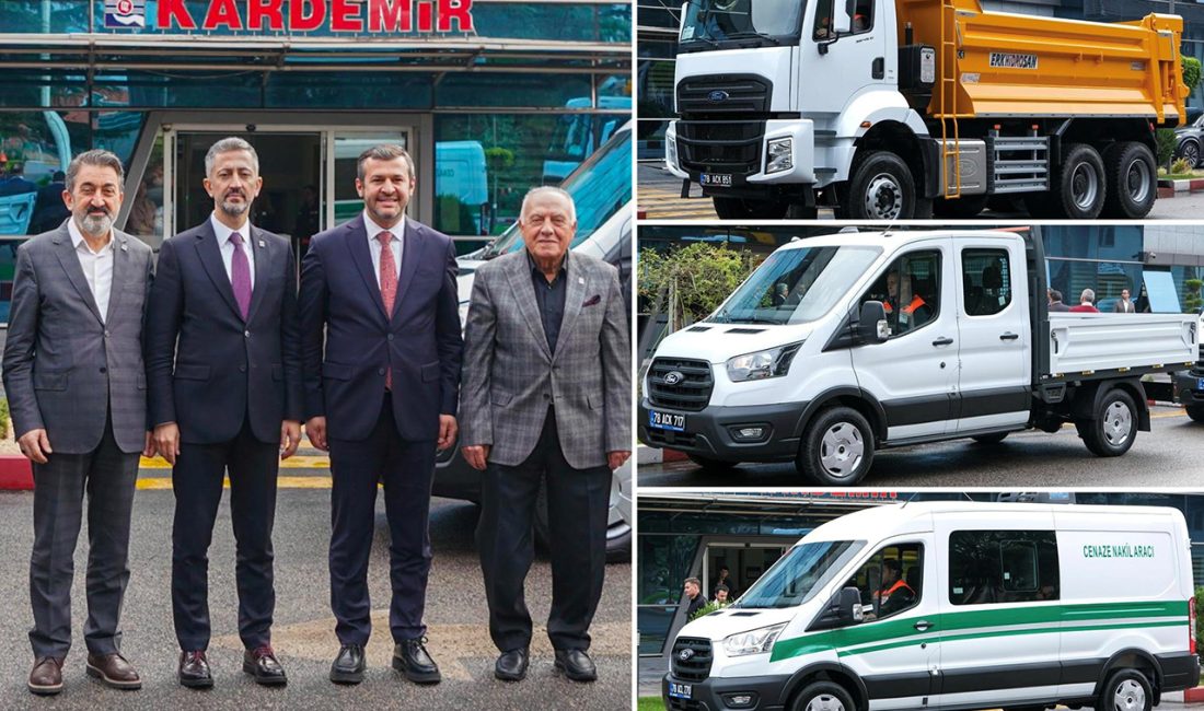 KARDEMİR A.Ş.’den Değeri 12 Milyon TL Olan 3 Adet Araç Desteği Karabük Belediye Başkanı Özkan Çetinkaya sosyal medya hesabından yaptığı açıklamada;