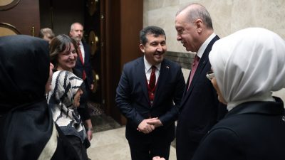 Cumhurbaşkanı Recep Tayyip Erdoğan, Cumhurbaşkanlığı Külliyesi Sergi Salonu’nda düzenlenen 29