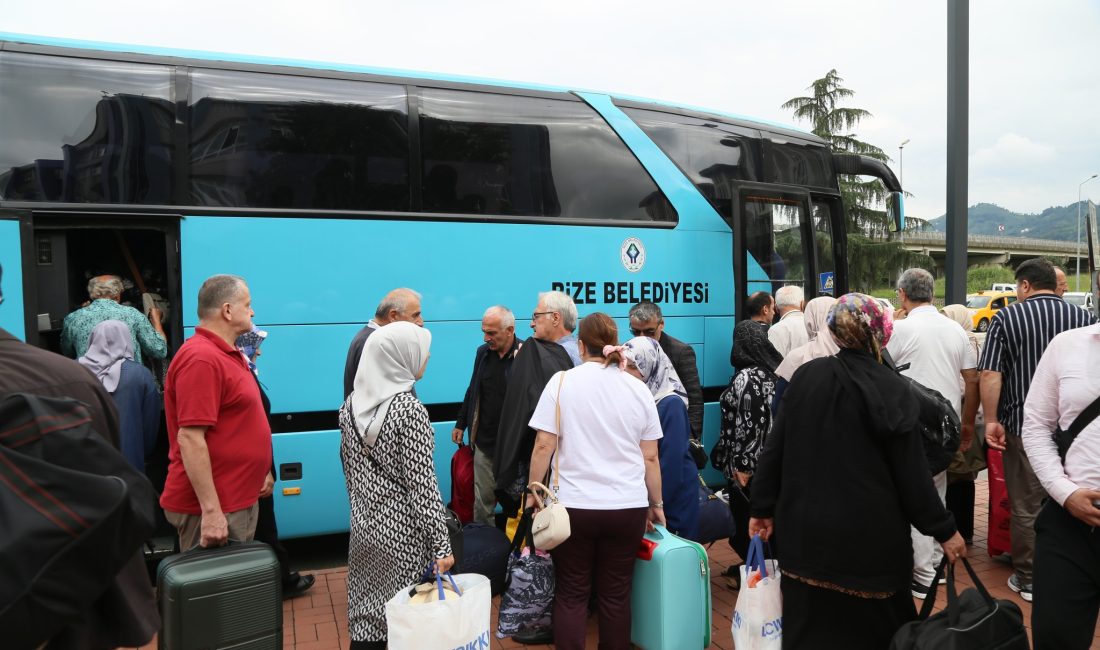 Rize Belediyesi’nin destekleri ve Türkiye Emekliler Derneği Rize Şubesi’nin organizesinde