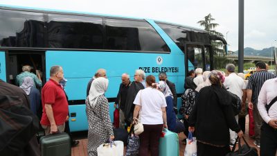 Rize Belediyesi’nin destekleri ve Türkiye Emekliler Derneği Rize Şubesi’nin organizesinde