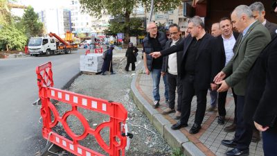 Rize Belediye Başkanı Rahmi Metin, şehirdeki ulaşım yatırımlarını yakından takip