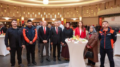 Rize Valisi İhsan Selim Baydaş ve eşi Zeyneb Baydaş Hanımefendinin