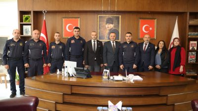 Başkan Sevindi mesajında; “7/24 esasına göre zorlu koşullarda hizmet veren