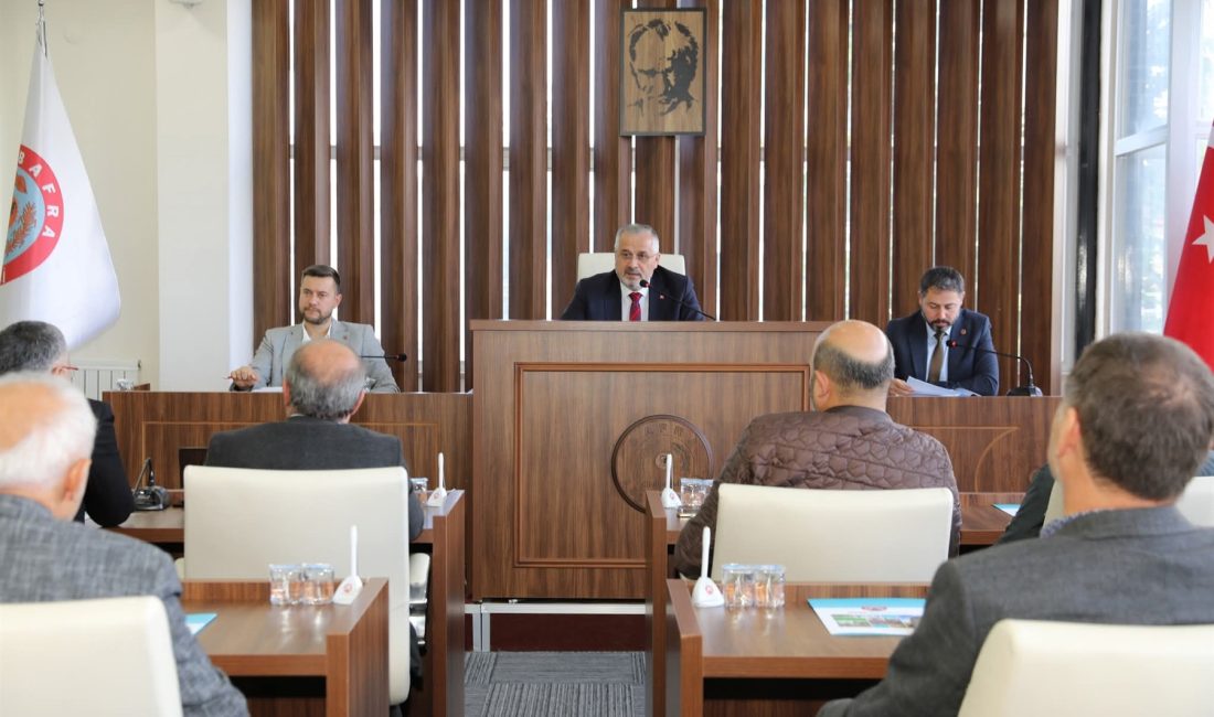 Bafra Belediye Meclisi Ekim ayı olağan Meclis Toplantısı gerçekleştirildi. Belediye