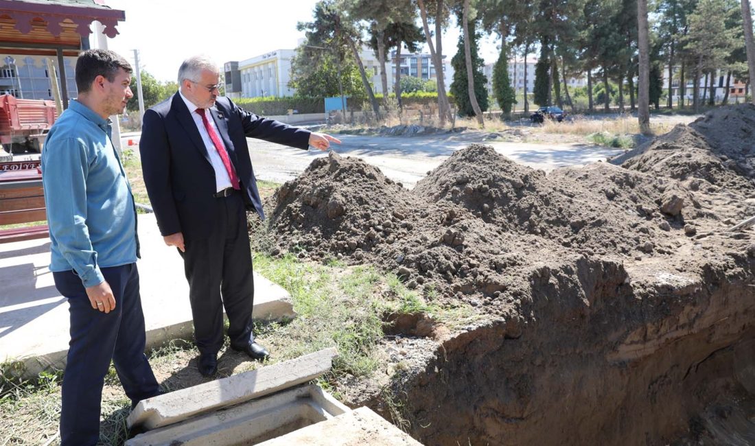 Bafra’da yapımı devam eden ve tamamlandığında Karadeniz’in en büyük camilerinden