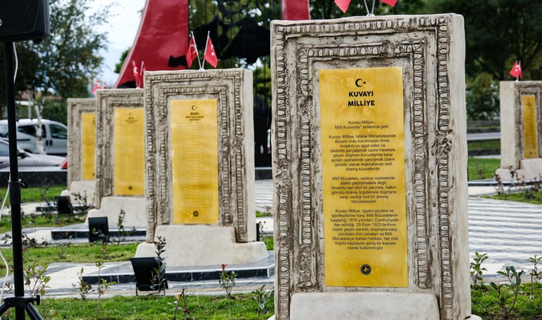 Bolu Belediye Başkanı Tanju Özcan, törende yaptığı konuşmada, “Tabii bu