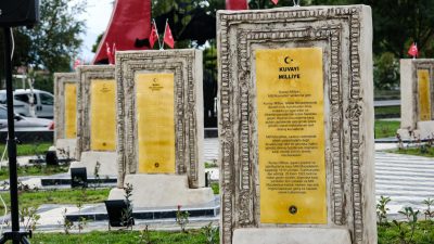Bolu Belediye Başkanı Tanju Özcan, törende yaptığı konuşmada, “Tabii bu