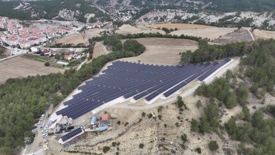Bolu Belediyesi, Mudurnu ilçesinde yapımını tamamladığı 2.2 MW elektrik üretim